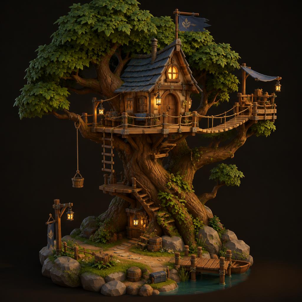 AI-generated 3D model